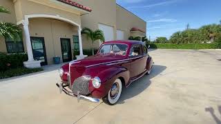 1940 Lincoln-Zephyr Club Coupe Walk Around 1940 Lincoln Zephyr For Sale