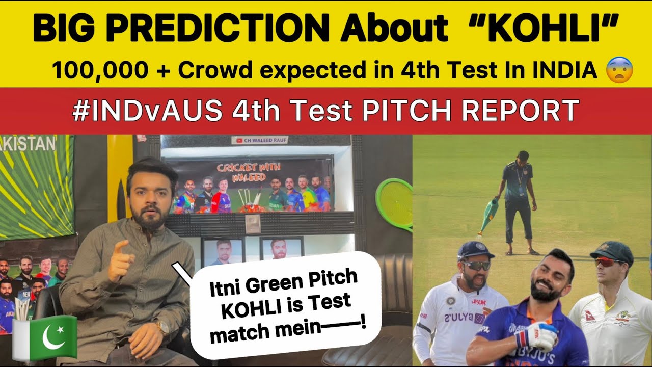 BIG Prediction About Virat Kohli for 4th Test || IND vs AUS 4th Test ...