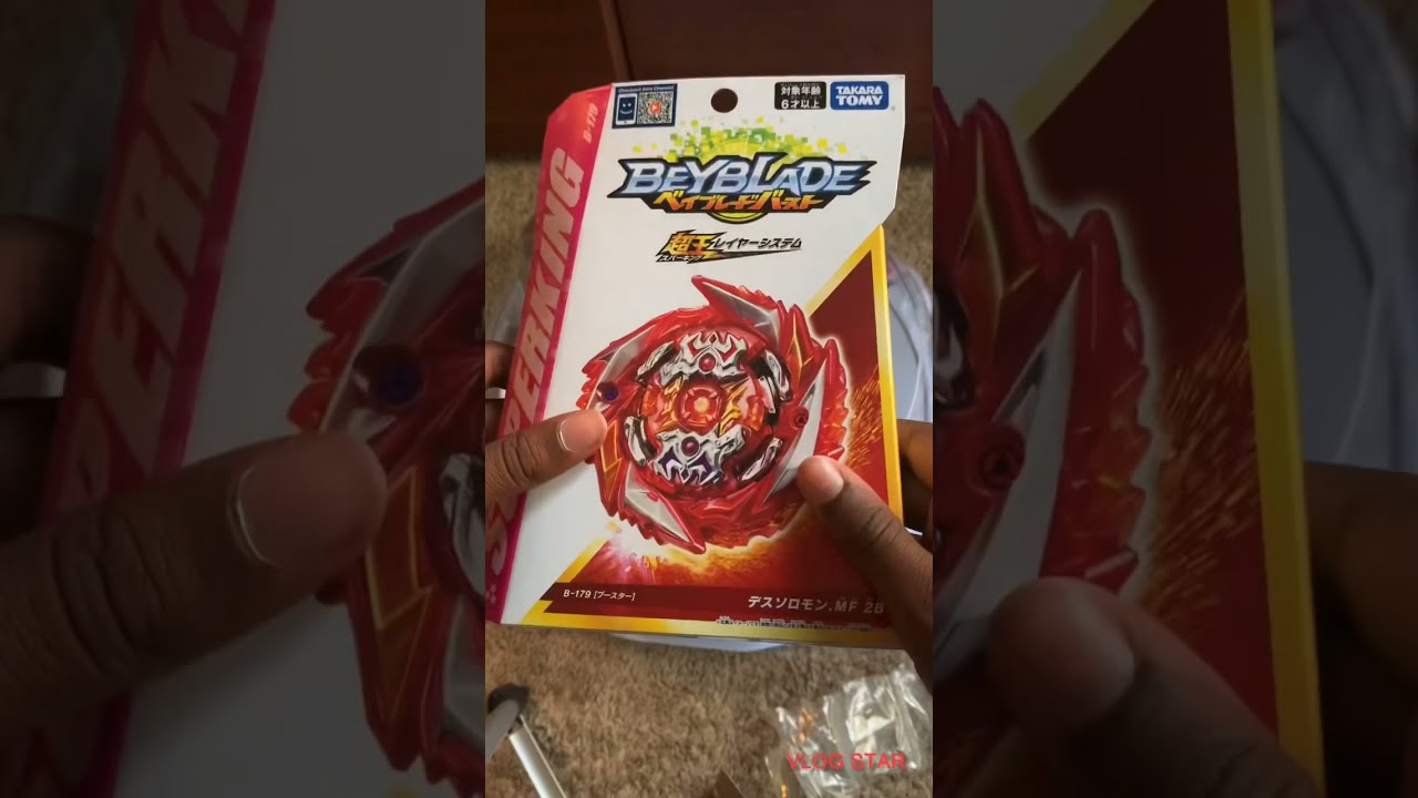 Beyblade Burst Superking Death Solomon Unboxing