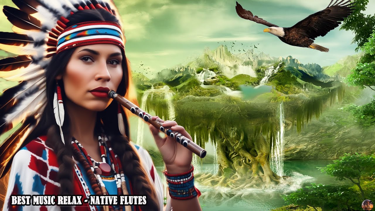 Heal the Soul in the Green Forest - Native American Flute Music for ...