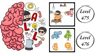 Brain Test All Star : Level 475 , 476 – How to Solve (Walkthrough)