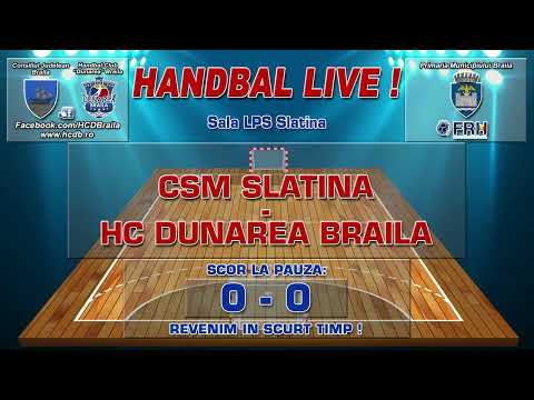 CSM Slatina - HC Dunărea Brăila