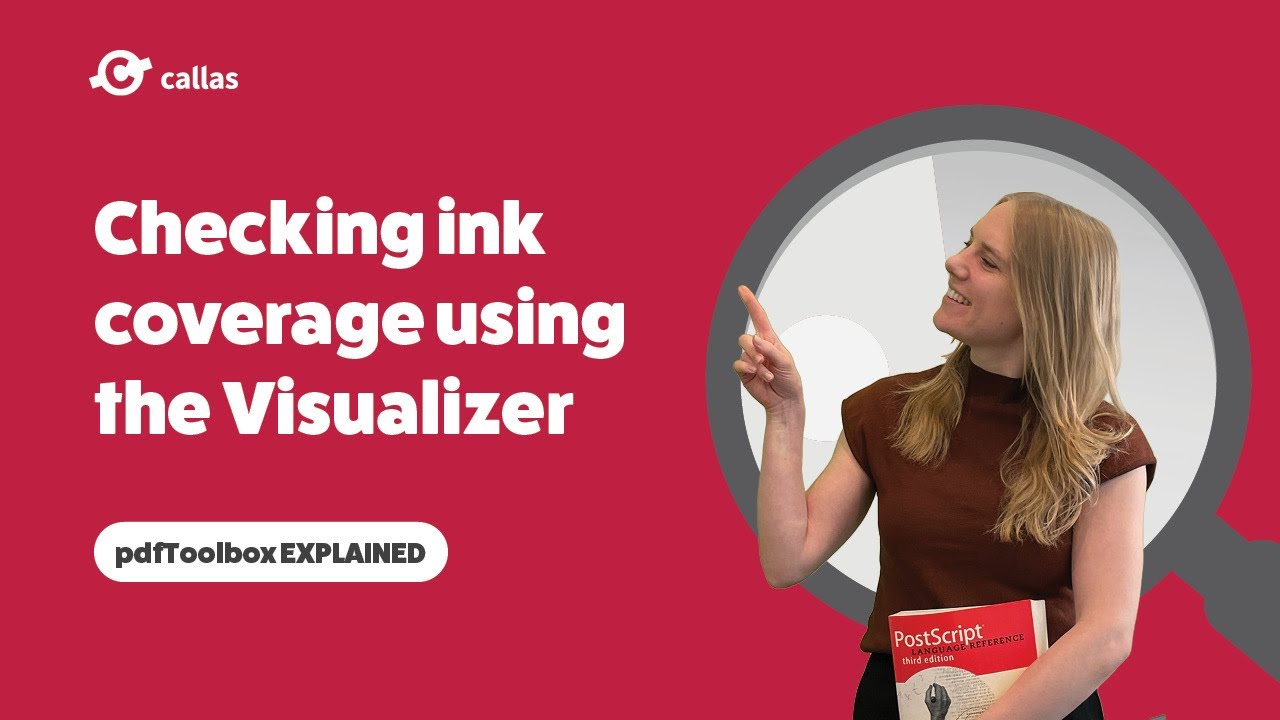 Checking ink coverage using the Visualizer - YouTube