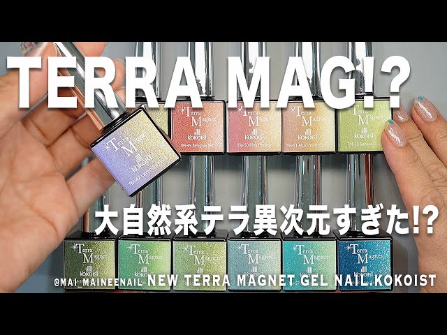 New TERRA magnet 12 colors gel nail at KOKOIST. 2025. - maineenail