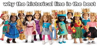 why the historical line is the best