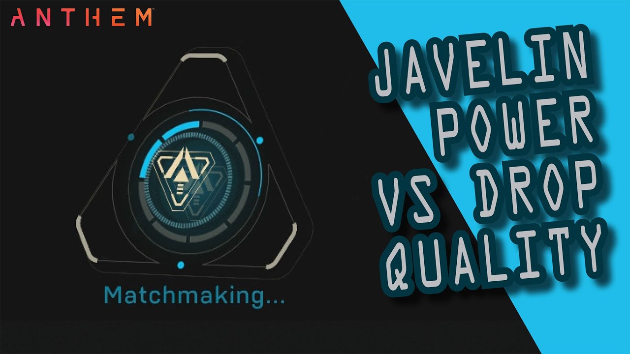 Anthem. Legendary drops vs Javelin Power. Do we get better loot if we are in a better team?