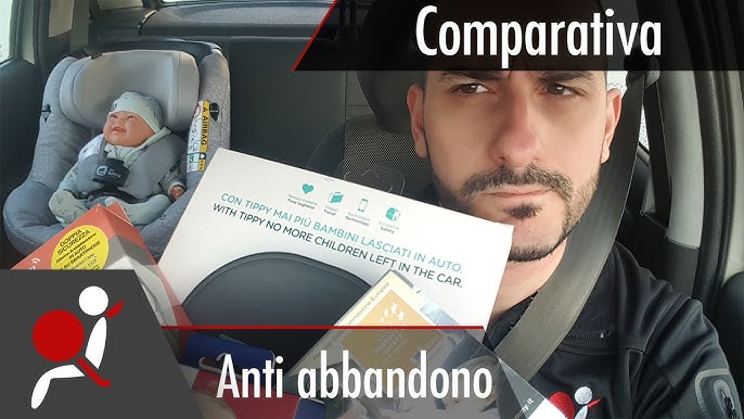 Come funzionano i seggiolini auto ANTIABBANDONO 