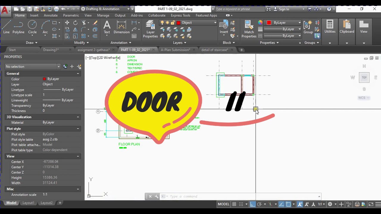Simple Architecture Drawing - Part 2- KKTMSG