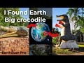 I Found Google Earth 🌎 Big Crocodile 🐊 and boxer crocodile  # First Google Earth video 