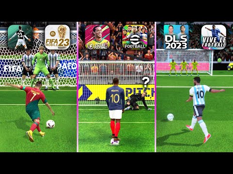 #1 DLS 23 vs Total Football vs eFootball 23 vs Vive Le vs FIFA 23 vs Soccer Cup | Realistic Penalty Mới Nhất