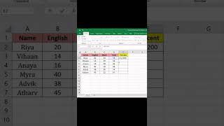 Ms Excel Percentage Formula
