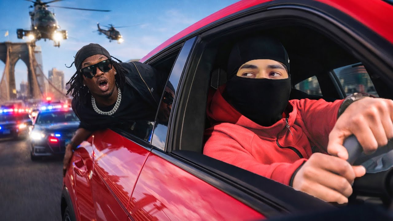 I TOOK A RAPPER ON A POLICE CHASE