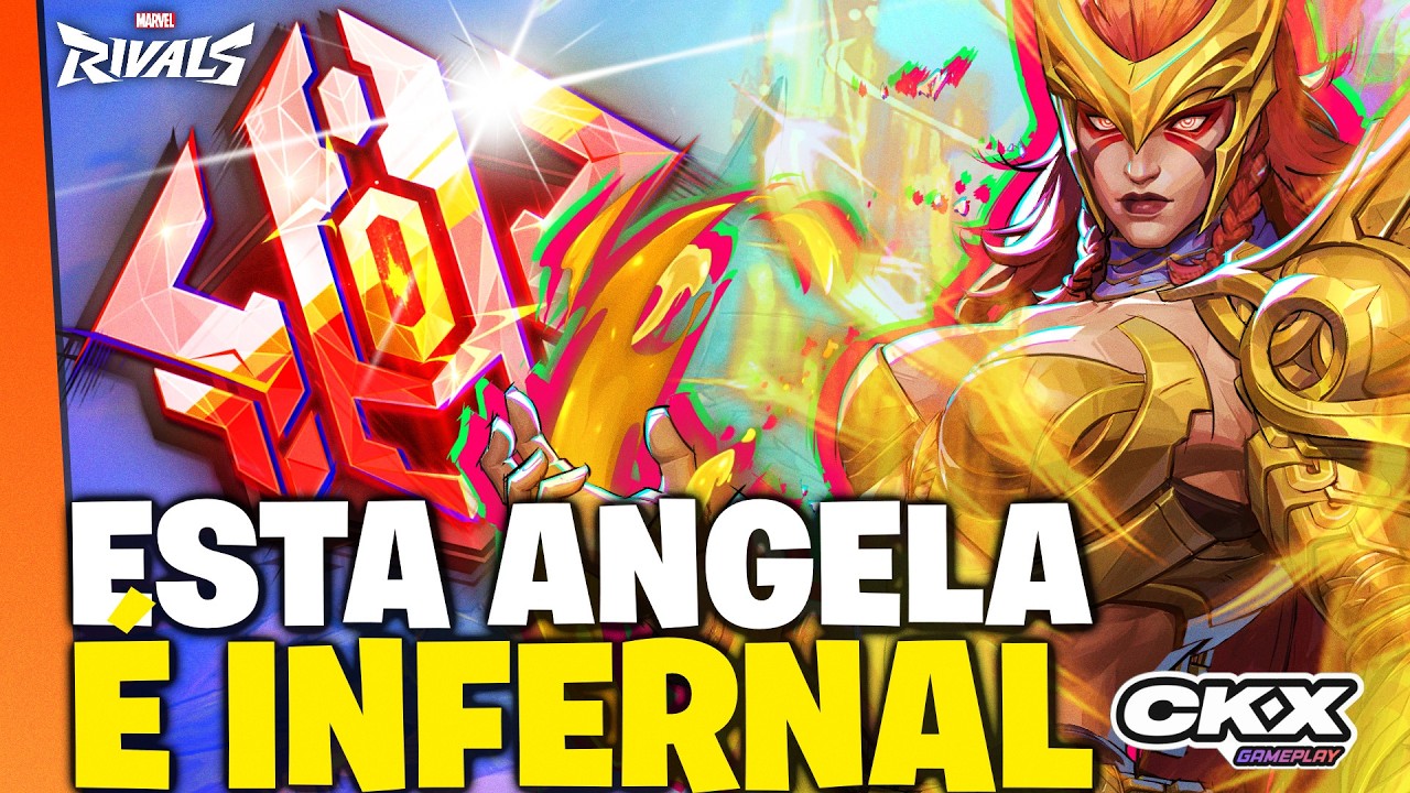 COMO O TOP 1 ANGELA JOGA MARVEL RIVALS NA TEMPORADA 4