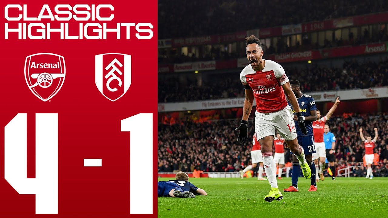 CLASSIC HIGHLIGHTS | GUNNERS FIRE FOUR PAST FULHAM 💥 | Arsenal vs Fulham (4-1) | 2019