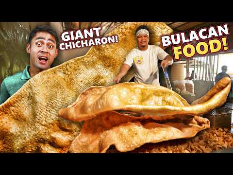 I Ate the BIGGEST Chicharon in the Philippines! Bulacan Food Tour 🇵🇭
