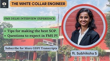 FMS Delhi Interview Experience 2025 | PI Questions, SOP Writing Tips, Selection Criteria Explained!