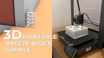 New 3D File Feature for Breeze Block Sample | Clay Imports