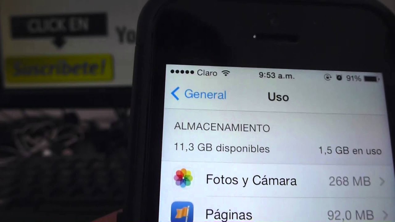 Cuanta memoria disponible tenemos realmente en iPhone 5S 5C 5 4 iOS 7 español Channeliphone Cuanta memoria disponible tenemos realmente en iPhone 5S 5C 5 4 iOS 7 español Channeliphone
