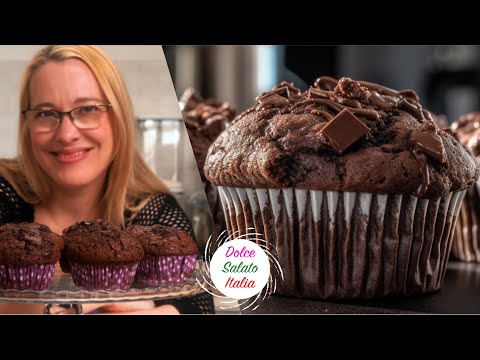 Muffin al Cioccolato 🍫🧁 Senza Burro, Soffici e FACILI