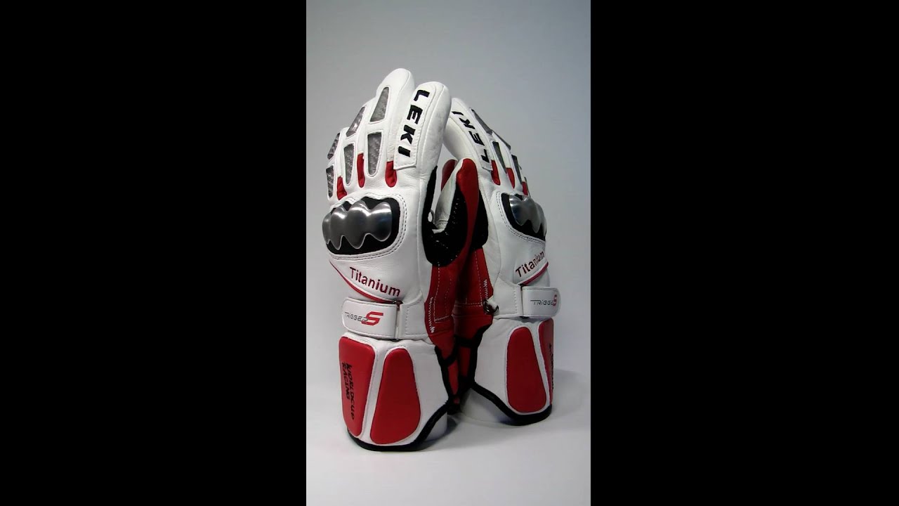 Leki World Cup Racing TI S White Gloves 