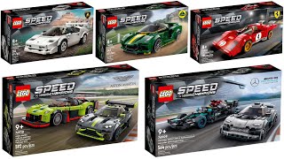 All LEGO Speed Champions Sets 2022 Compilation/Collection Speed Build