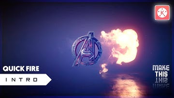 QUICK FIRE ANIMATION INTRO ON ANDROID || KINEMASTER TUTORIAL || DEKHO OR SIKHO