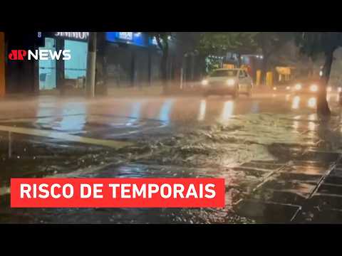 Extratropical cyclone increases instability in SP