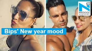 Beach Babies Bipasha Basu Poses In Bikini With Hubby Karan Singh Grover