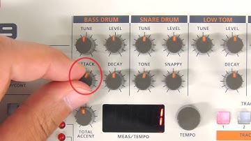 TR-09 Quick Start 02 "Using the Knobs to Adjust the Sound"