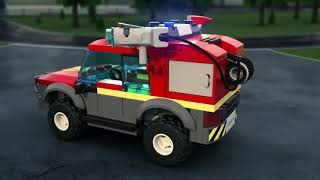 Lego 60215 City Fire Station Building Set