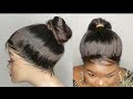HOW TO MAKE A LACE FRONTAL WIG. QUICK AND EASY WIG TUTORIAL.