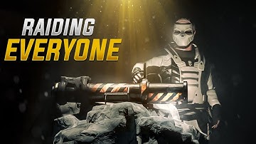 Raiding EVERYONE on WIPEDAY - Rust Movie