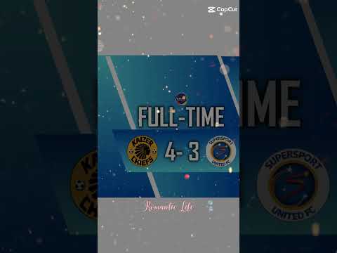 Kaizer Chiefs win 4-3 over Supersport United#DiskiChallenge. Kaizer Chiefs win 4-3 over Supersport United#DiskiChallenge. Thumbnail