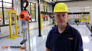 CM Tornado 360 Hand Crank or Lever Hoist by Tri-State Overhead Crane 737 views 7 years ago 5 minutes, 24 seconds