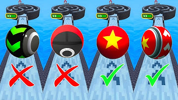 Impossible Challenges in Going Balls 🤯 Crazy Speedrun Gameplay | Android & Ios Games