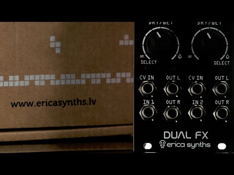 Erica Synths Dual FX | Modular Synthesizer Effects