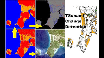 Tsunami Change Detection Analysis in ENVI 5.6