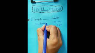 Famous Change Hours into Minutes #mathmagic #shortvideo #ytshorts |English Skills Net Worth