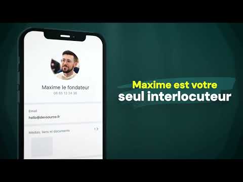 Présentation de la méthode web Devsource
