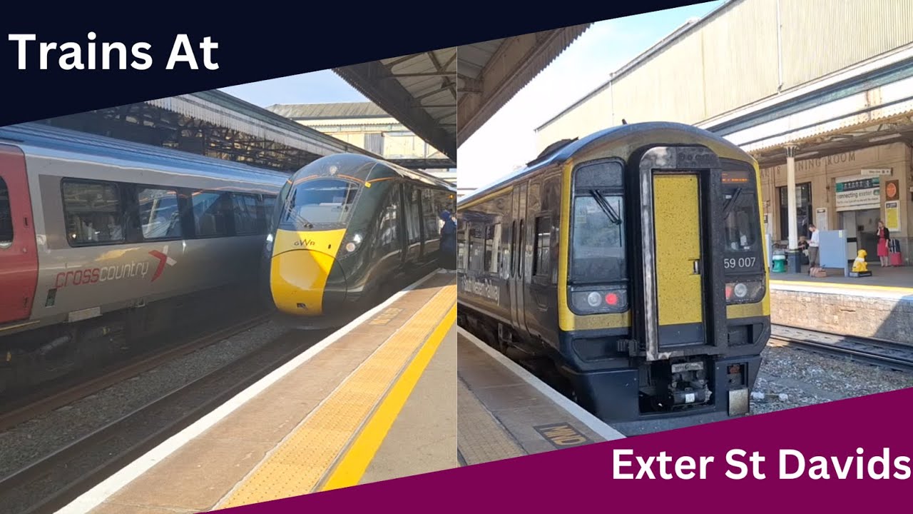 Trains At Exeter St Davids