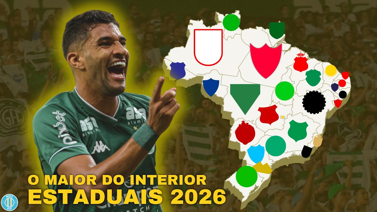 O MAIOR CLUBE do INTERIOR dos ESTADUAIS 2026! - Nizz Fut