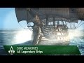 Assassin's Creed 4: Black Flag - Side Memories - All Legendary Ships