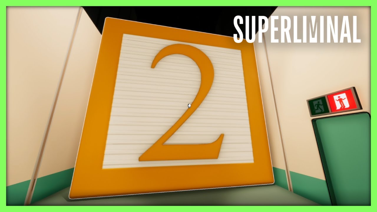 常識を疑うゲームなのに、常識がなさすぎてサクサククリアできてしまう男【SUPERLIMINAL】