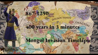 Four Hundred Years of Crusader Kings in 3 Minutes