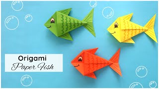 Origami Fish Tutorial | Easy Paper Craft