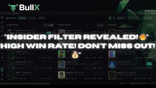 "The ONLY BullX Neo Filter You Need! ?For Solana Meme Coin Used by Insiders with High Win Rate"