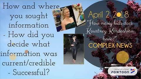 INFORMATION SEEKING BEHAVIOUR