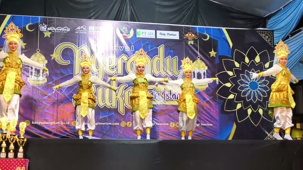 No urut 10 Lomba tari islami kuntulan Banyuwangi_Festival Ngerandu buko 2026.
