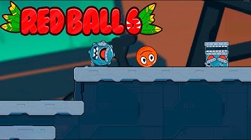 Red Ball 6 - Gameplay Walkthrough Level 31 - 40 (iOS, Android)