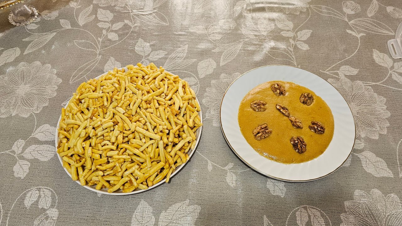 Решила  сегодня  готовить  два  разных   Халву на  Ифтар 